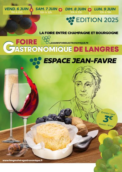 foire langres gastronomique 2023 flyer